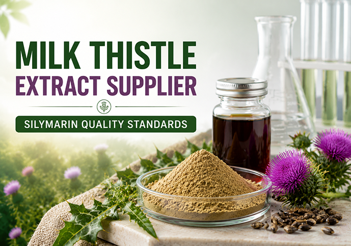 Milk Thistle Extract Supplier Guide: Silymarin Quality Standards, Manufacturing Process and Applications